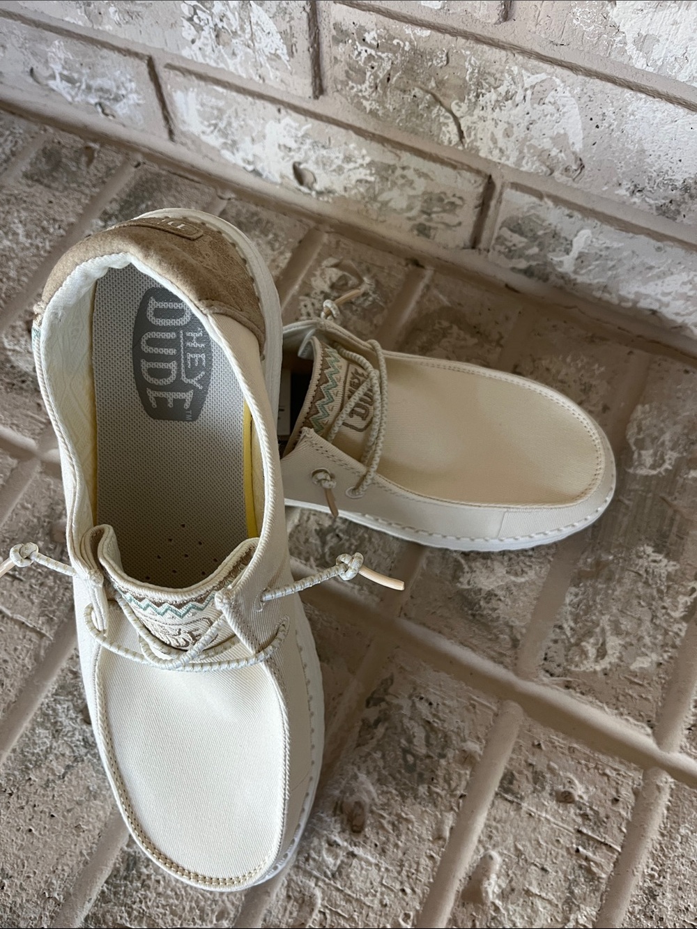 🆕 Hey Dude Women's Wendy Tempe Casual Shoes - Gypsum - Size 8 NWOT - Picture 3 of 12